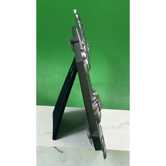 Noah's Ark Boat Animals Pewter Tone Heavy Cast Metal 4x6  Photo Picture Frame - Picture 4 of 9